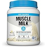 Muscle Milk ZERO, 100 Calorie Protein Powder, Vanilla, 15g Protein, 1.65 Pound, 25 Servings