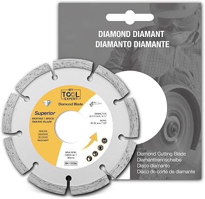 MY TOOL EXPERT Superior Diamond Mortar Rake Disc 115mm 4.5"