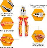 Ingco 9Pcs 1000V VDE Insulated Hand Tools Set Screwdrivers Pliers Test Pencil view 7