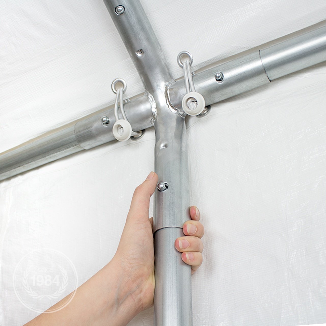 Toolport Partyzelt Pavillon 3x4 M In Weiss 180 G M Pe Plane Wasserdicht Uv Schutz Festzelt Gartenzelt Pavillons Garten