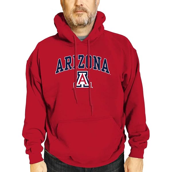 Campus Colors Arizona Wildcats Adult NCAA Team Spirit Hooded
