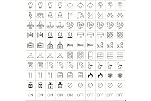 Switchs Panel Labels Light Switchs Label Sticker Home, School Business Adhesive Switches Panels Label Decal Clear Transparent