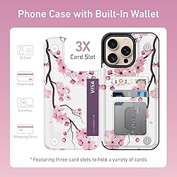 Goodon for iPhone 16 Pro Case Wallet - Flip Folio
