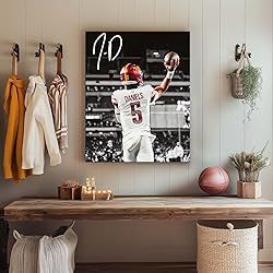 B.B.F MAKE American Football Sports Canvas Wall Art