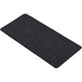 PATIKIL 24"x12" Desk Mat Protector, Felt Dual Side Mouse Pad Writing Mat for Office Home, Gray