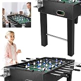 ZyvermontX 47Inch Large Foosball Table for Adults | Full size soccer game table with multiple game modes. Ideal for family, parties, and game rooms.