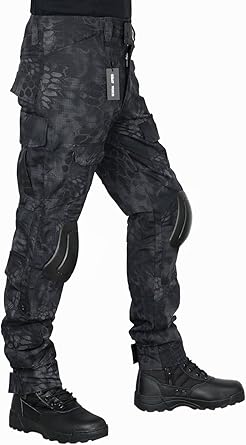 Amazon Heat Voice サバゲー u 迷彩服 戦闘服 自衛隊 ズボン 日本人サイズ 二ーパッド ニーパッド付き M タイフォン 戦闘服 通販