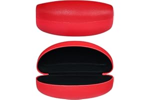 molshine Hard Shell Sunglasses Case,Classic Large Glasses Case for Sunglass,Eyeglasses with Cleaning Cloth,Pouch
