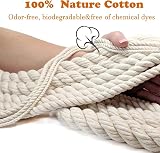 Klhamky 4mm 300m Macrame Cotton Cord 4 Strand Natural 100% Cotton view 2