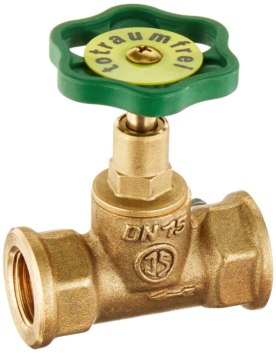 CORNAT T571321 Straight-Run Globe Valve, Brass, 1/2", Clear