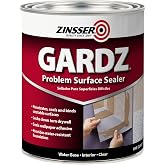 Zinsser Gardz Water-Based Problem Surface Sealer, Clear, Quart | Zinsser Gardz problem surface sealer, Quart. Clear water-base sealer hardens &amp; seals damaged drywall, torn paper &amp; patched.