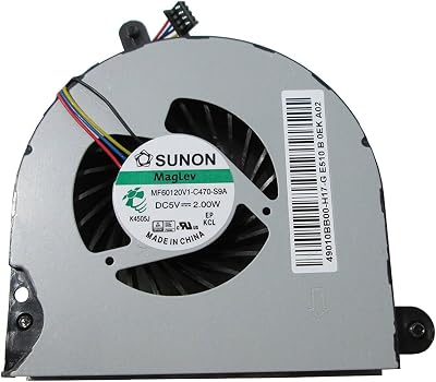 GGZone CPU Cooling Fan for HP Elitebook 8560p 8570p Probook 6570B 4-wire