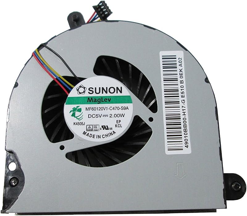 GGZone CPU Cooling Fan for HP Elitebook 8560p 8570p Probook 6570B 4-wire