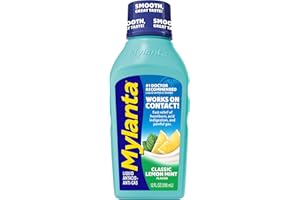 Mylanta Heartburn and Gas Relief, Liquid Antacid, Classic Flavor, 12 Fluid Ounce