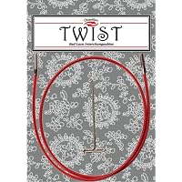 Câble Twist Rouge ChiaoGoo 35cm - Parfait Pour Le Tricot Et Crochet Tunisien