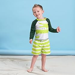 Gerber Baby Boy's Toddler Long Sleeved Rashguard