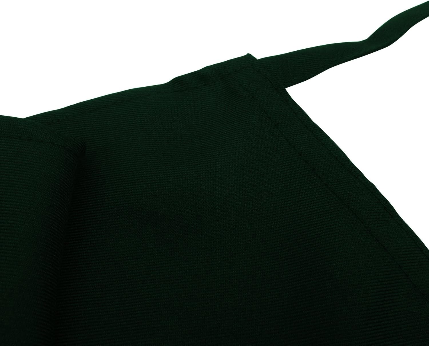 Trendbox Plain Bib Apron, 11 PCS Washable Multicolor Cooking Aprons for Women with 2 Pockets - Image 5
