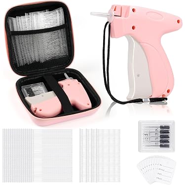 50-Pack 7" Clearance Sale Price Tags – With Tag Gun Attacher & Barb Holes, Large