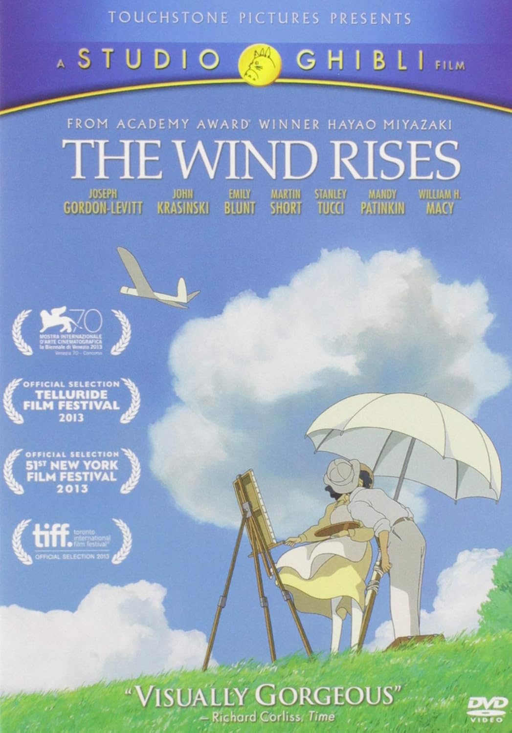Amazon Com The Wind Rises Joseph Gordon Levitt John Krasinski Emily Blunt Martin Short Stanley Tucci Mandy Patinkin Mae Whitman Werner Herzog Jennifer Grey William H Macy Zach Callison Madeleine Rose Yen Eva Bella