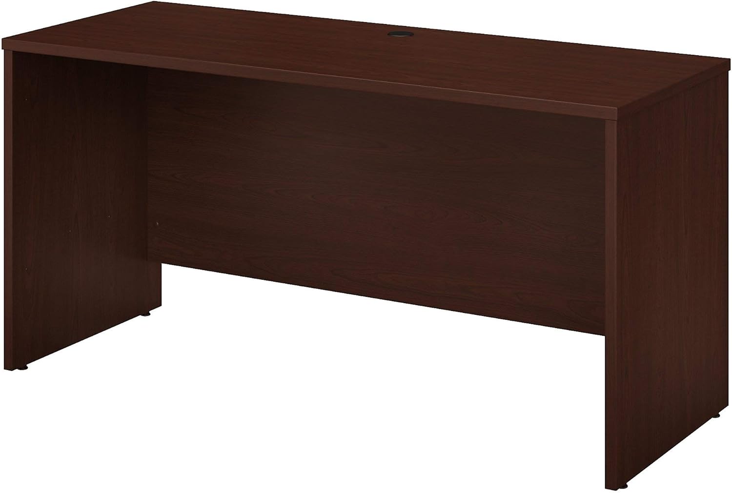 Bush Business Furniture Studio C Credenza Desk, 60W x 24D, Harvest Cherry