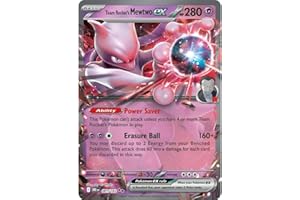 POKÉMON Pokemon - Team Rocket's Mewtwo ex - 081/182 - Destined Rivals - Double Rare - Single Card