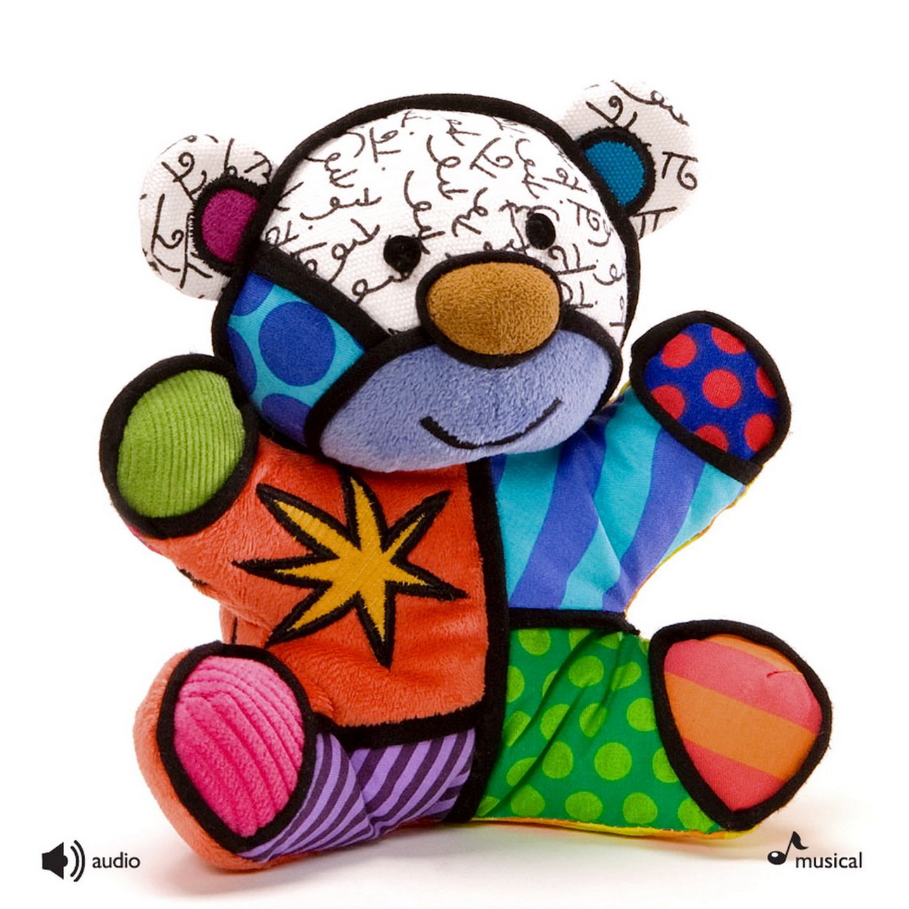Britto Mini Musical Festive Bear