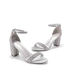 DREAM PAIRS Women's Chunk Low Heel Pump