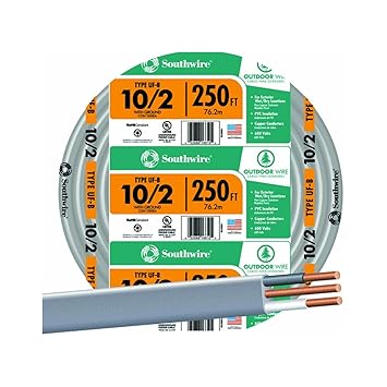 250 10 2 W G Uf Cable Amazon Co Uk Diy Tools
