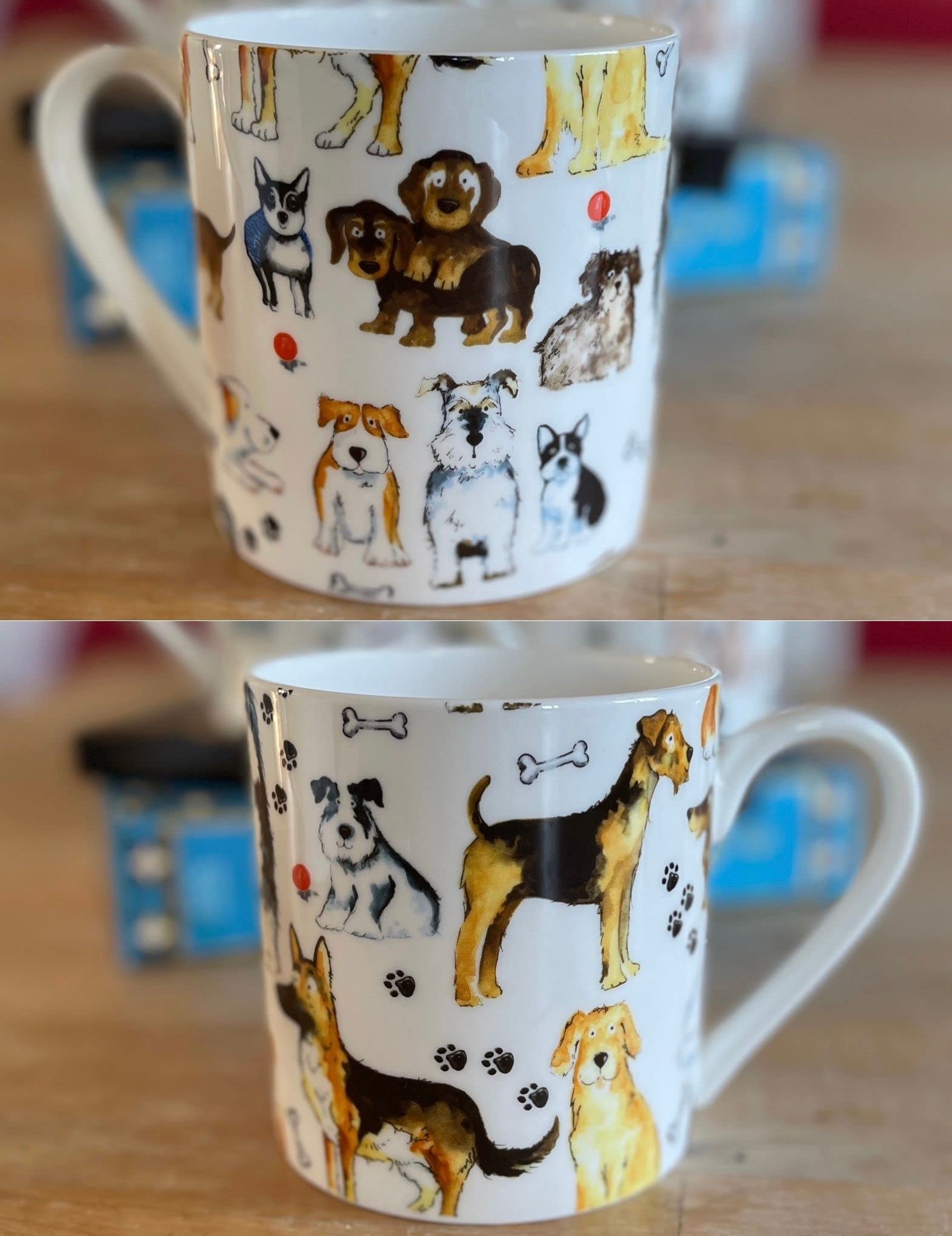 Dreamair 1 Pint Fine Bone China Mug Dogs — image 1