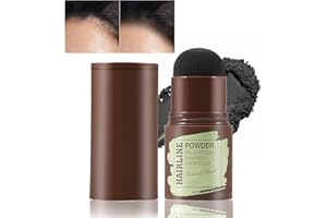 Boobeen Hairline Powder Stick, Hair Shadow Powder for Thinning Hair, Root Touch-Up Powder Quickly Cover Grey Hair, Root Concealer for Hair Loss