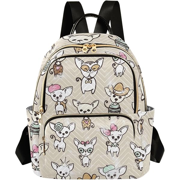 4459 Chihuahua Backpack Purse Lightweight Travel Shoulder Bag Daily Mini Small Dog Carrier Chihuahua Travel Bag Portable Shoulder Cat  main image 2