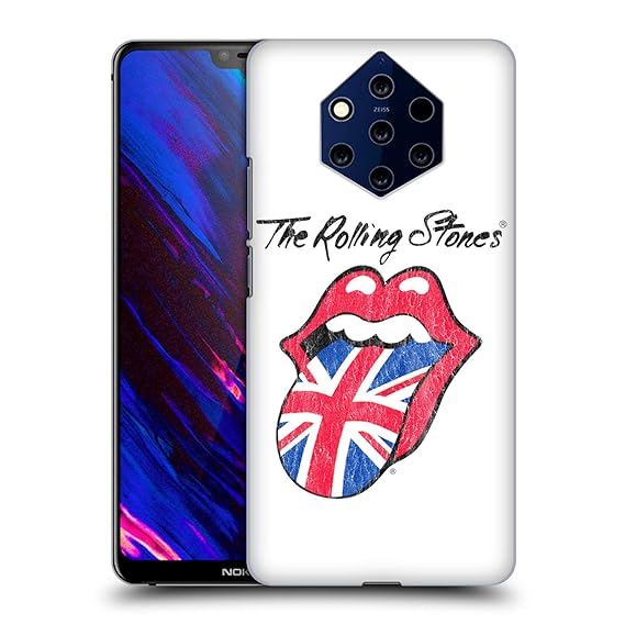 Amazon Com Official The Rolling Stones Uk Tongue Key Art Hard