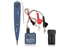 LUNARLIPES Pro3000 Tone Generator and Probe Kit, Toner Electrical Tool, Wire Toner and Probe Kit, Handheld Telephone Line Finder with SmartTone Technology