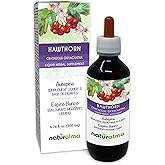 Naturalma Hawthorn (Crataegus oxyacantha) Leaf and Flower Alcohol-Free Tincture - 6.76 fl oz Liquid Extract in Drops - Herbal Supplement - Vegan