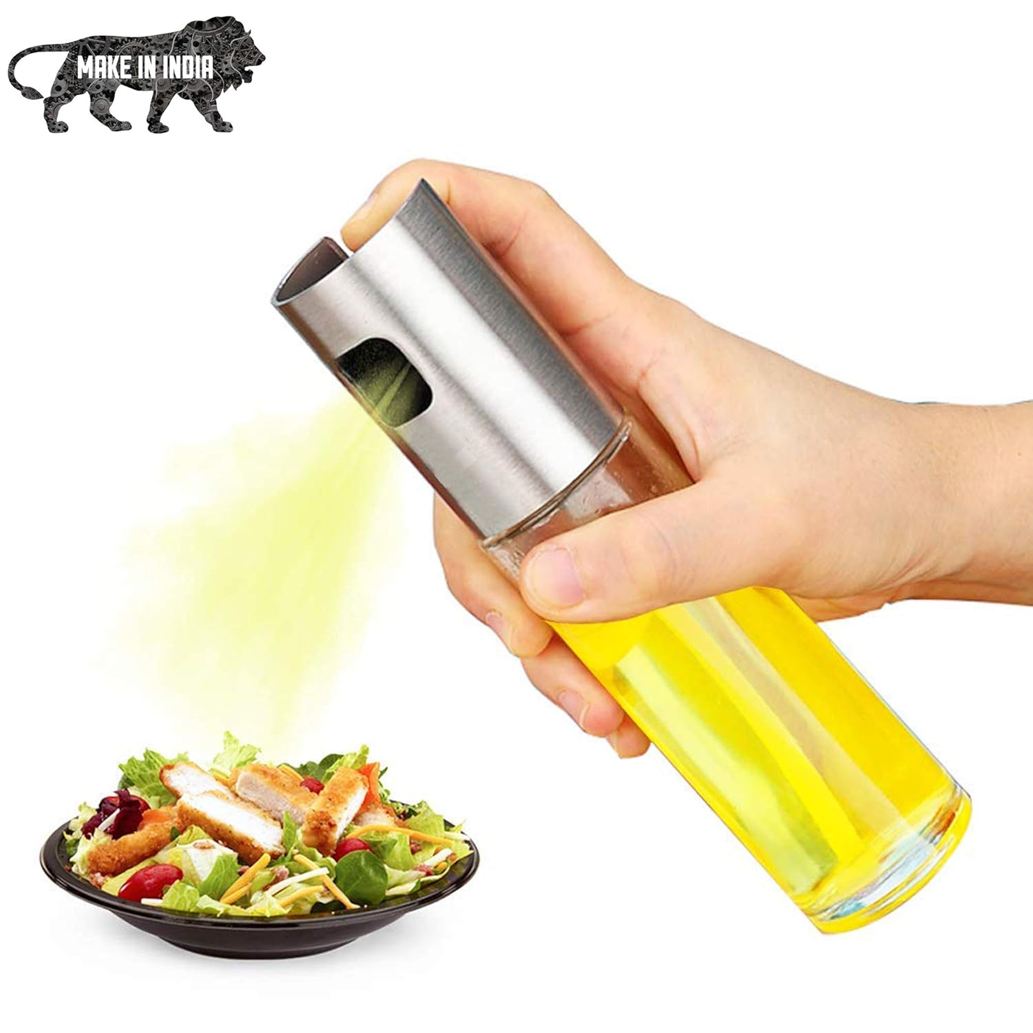 Buy PAVLAX Glass Refillable Oil Spray Bottle for Cooking Oil Water