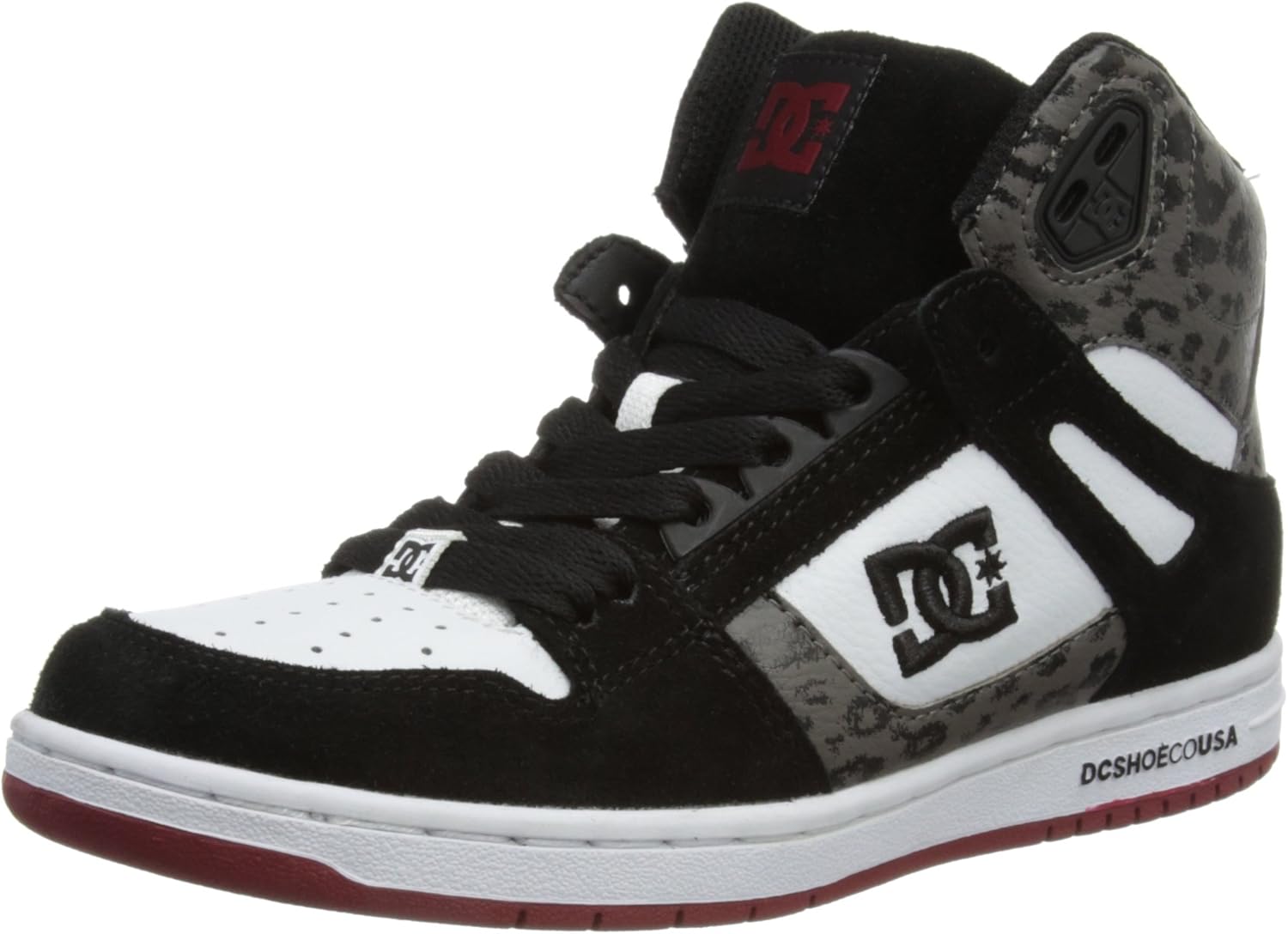 DC Shoes Men�s Rebound HI SE Trainers Black Size 8 DC Shoes Men�s Rebound HI SE Trainers Black Size 8