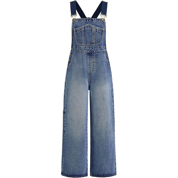 PNZLZIA Salopette à Imprimé Léopard Pour Femme, Salopette En