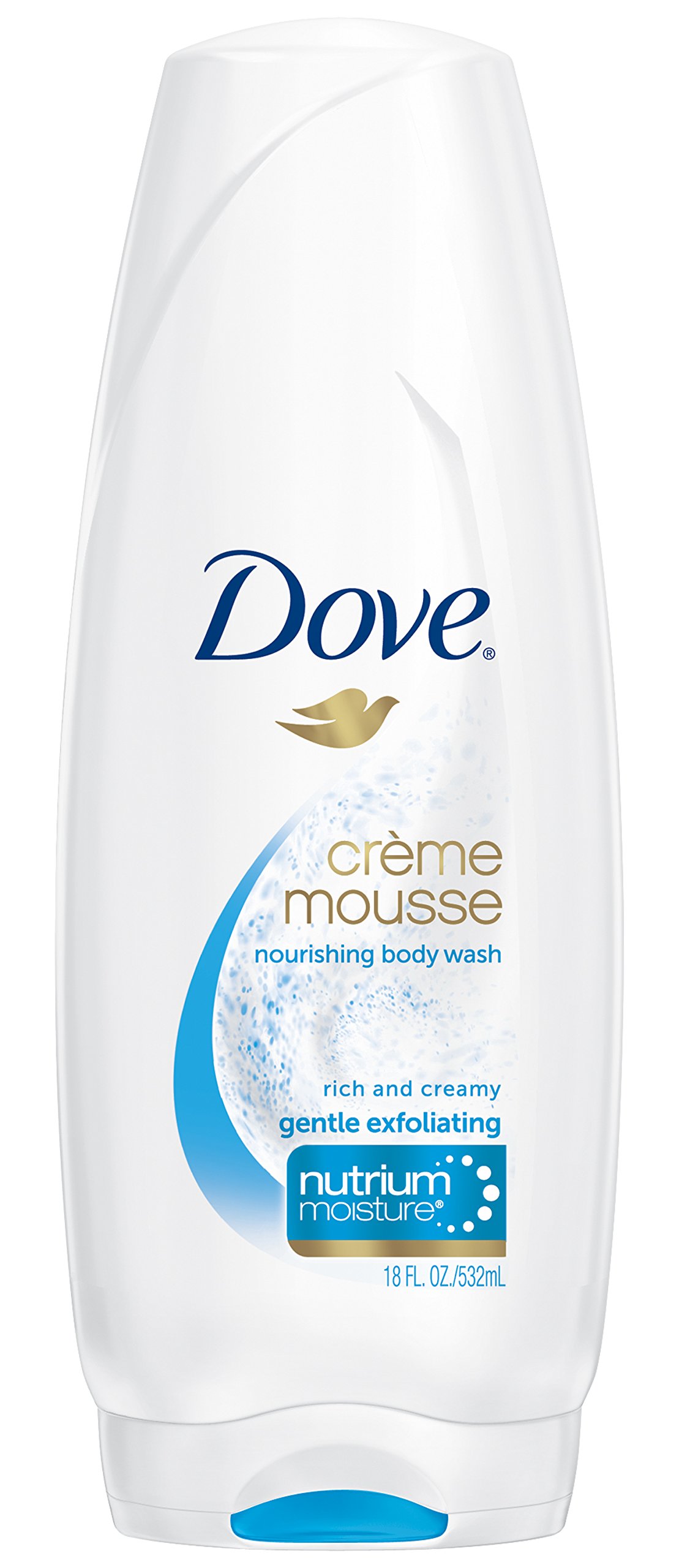 Dove Gentle Exfoliating Nourishing Body Wash, 22 Ounce