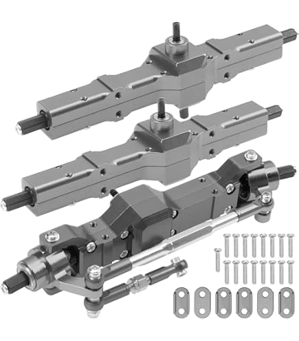 Amazon.com: GTBRacing Metal Front Rear Axle Housing Set Fit