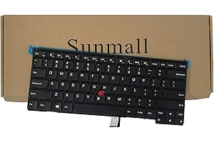 SUNMALL Keyboard Replacement Compatible with Lenovo ThinkPad T431 T431S E431 T440 T440P T440S E440 L440 T450 T450S T460 (Not Compatible with T460P T460S) L450 L460 L470 T440E Non-Backlight