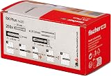 fischer 568004 SX Plus Wall Plug 4mm x 20mm Pack of 200 view 3