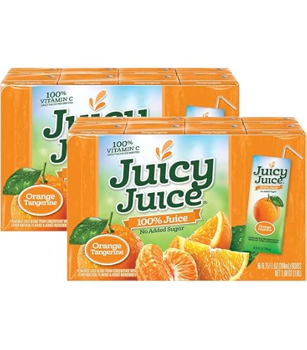 Tropicana 100% Juice Orange Blend – 10 Fl Oz Bottles (24-Pack), Vitamin C, No Added Sugar