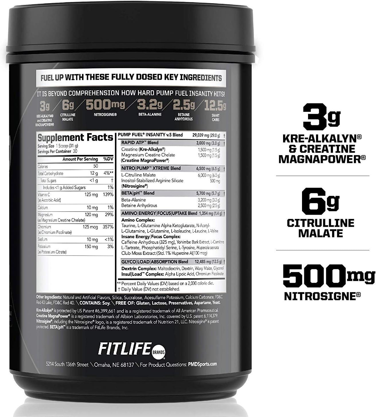 Amazon Com Pmd Sports Pmd Sports Ultra Pump Fuel Insanity Pre Workout Tropical Orange Mango 30 Servings Pmd Sports Omega Cuts Elite Thermogenic Fat Burner 90 Softgels Health Personal Care