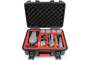 FPVtosky Hard Case for DJI Air 3S/Air 3 Drone/Fly More Combo, Waterproof Air 3S Hard Shell Carrying Case Accessories, Compati