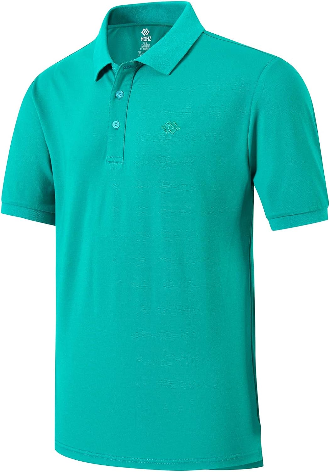 MoFiz Men's Sports Polo Shirts Active Tee&Shirts Short Sleeve Golf T-Shirt Classic Jersey Shirts: Clothing