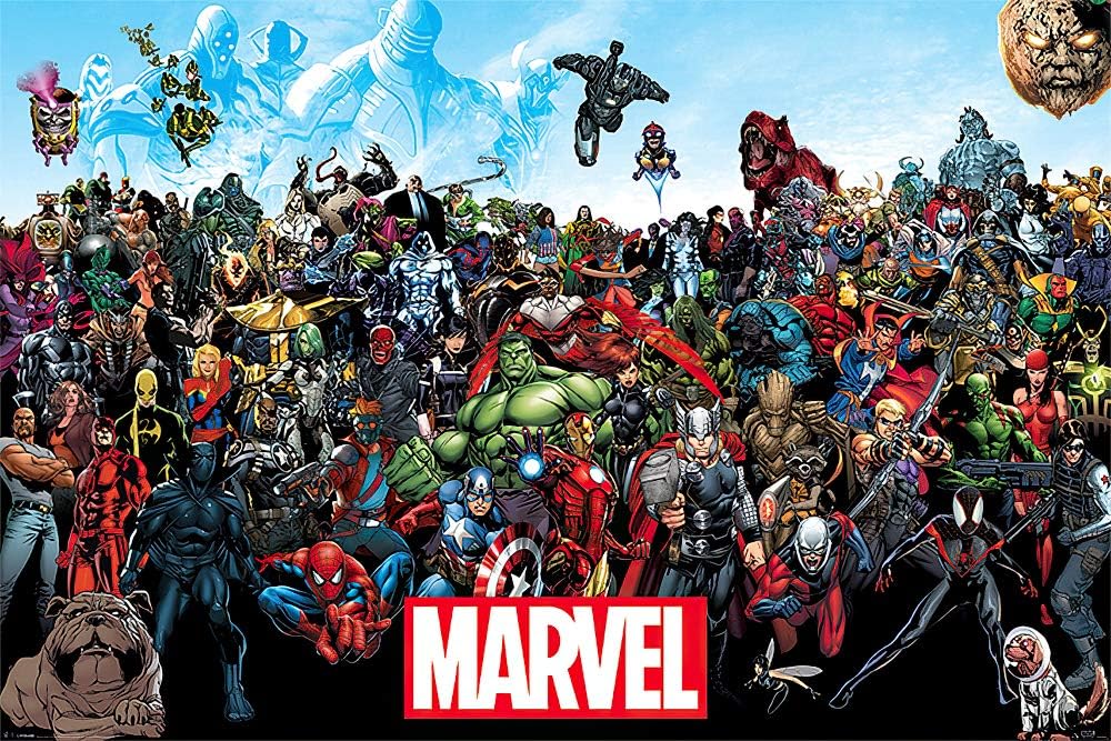 Amazon Com Poster Stop Online Marvel Comics Universe Comic Poster Print All Marvel Characters Size 36 X 24 Posters Prints Amazon Com Poster Stop Online Marvel Comics Universe Comic Poster Print All Marvel Characters Size 36 X 24 Posters Prints