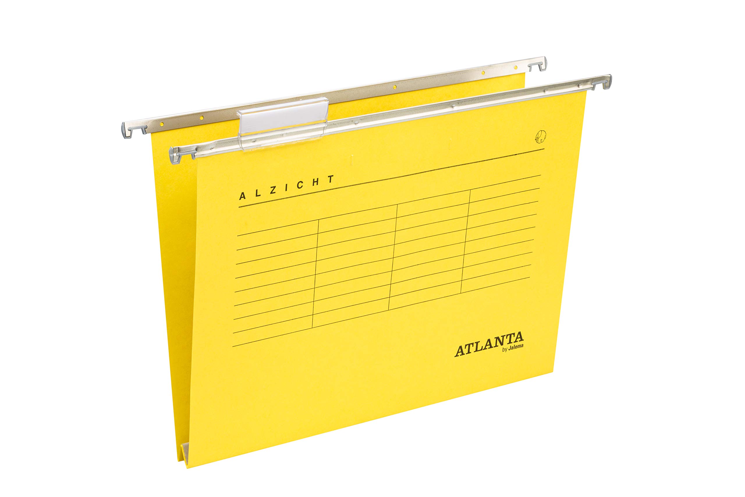 Jalema 2662214400 Alzicht Coloured Suspension File A4 30 mm Base Yellow