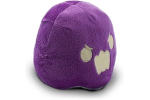 TeeTurtle - The Original Reversible Ghost Plushie - Blue + Purple - Cute Sensory Fidget Stuffed Animals That Show Your Mood - Perfect for Halloween!