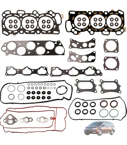 DNJ HGS630 Graphite Cylinder Head Gasket Set for 1990-1996 Nissan