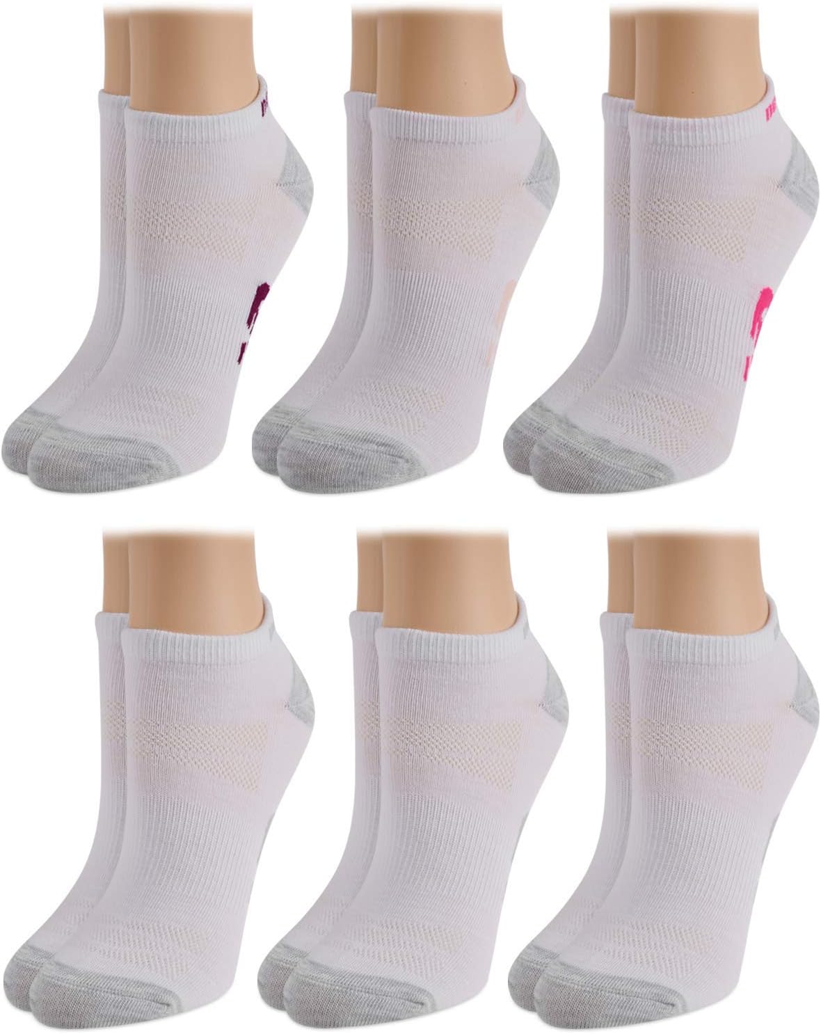 New Balance Women's Breathable Lightweight Low Cut Socks (6 Pack) Buy